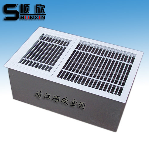 靖江顺欣空调 专业正压送风口阀 配铝金装饰口 常闭 电动开启