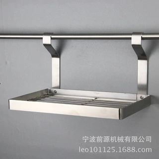 前源不锈钢调味品架 简约平稳杯架 /厨房置物架 卫生间收纳架