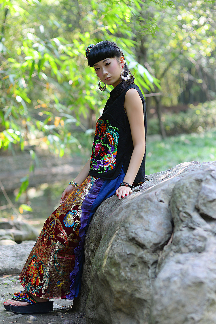 Gilet femme en Coton et lin - Ref 3316303 Image 13