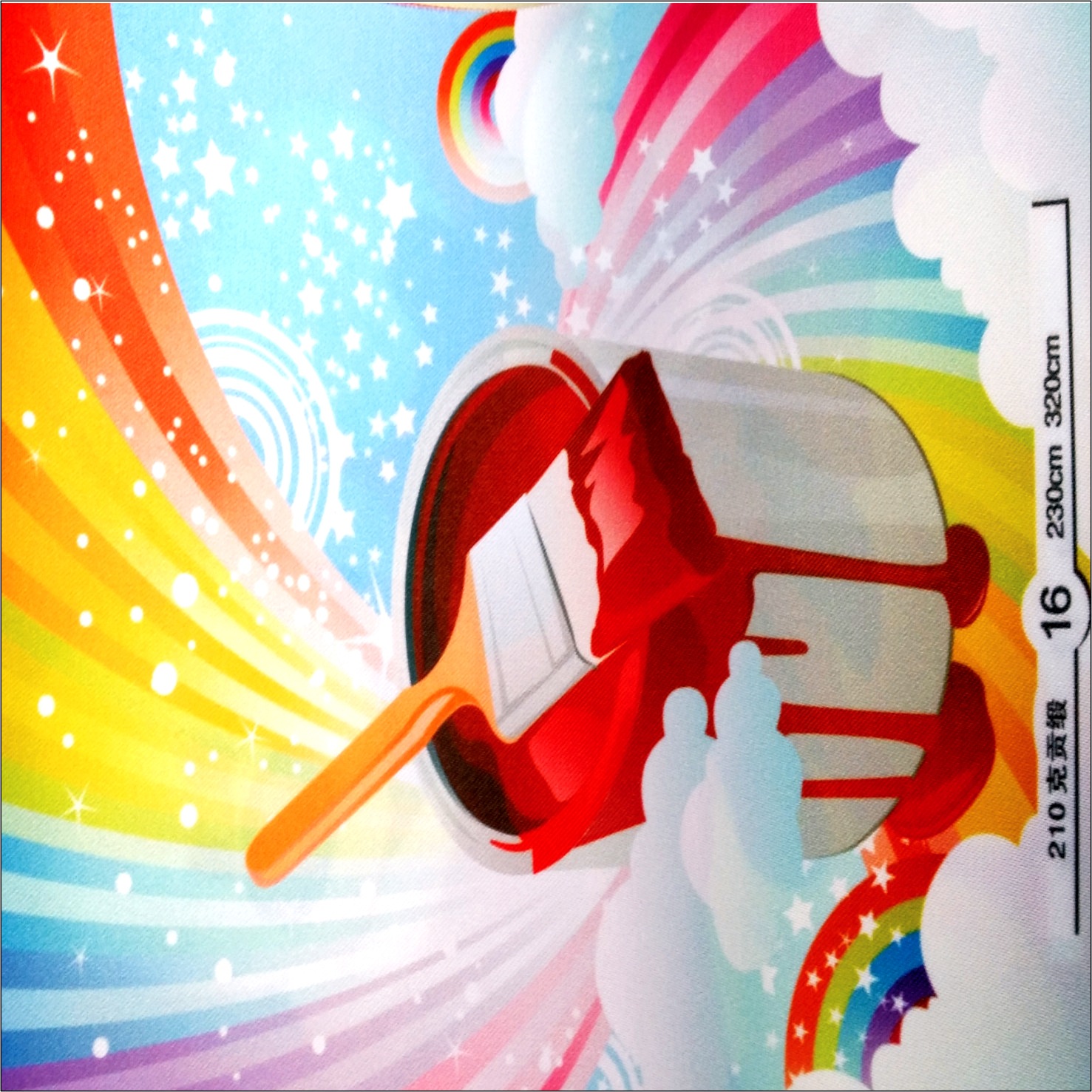 厂家直销宽幅数码直喷布热升华旗帜布320广告条幅专业生产批发