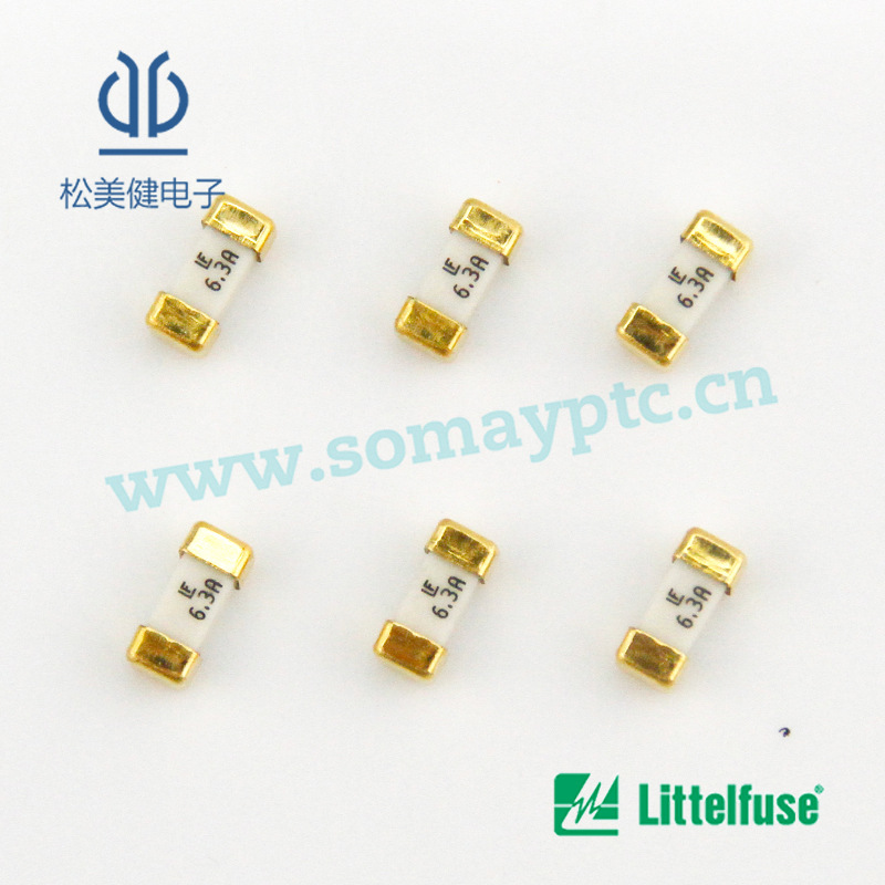 045106.3.NRL 力特快断 125V6.3A  一次性保险丝 1808 贴片保险丝