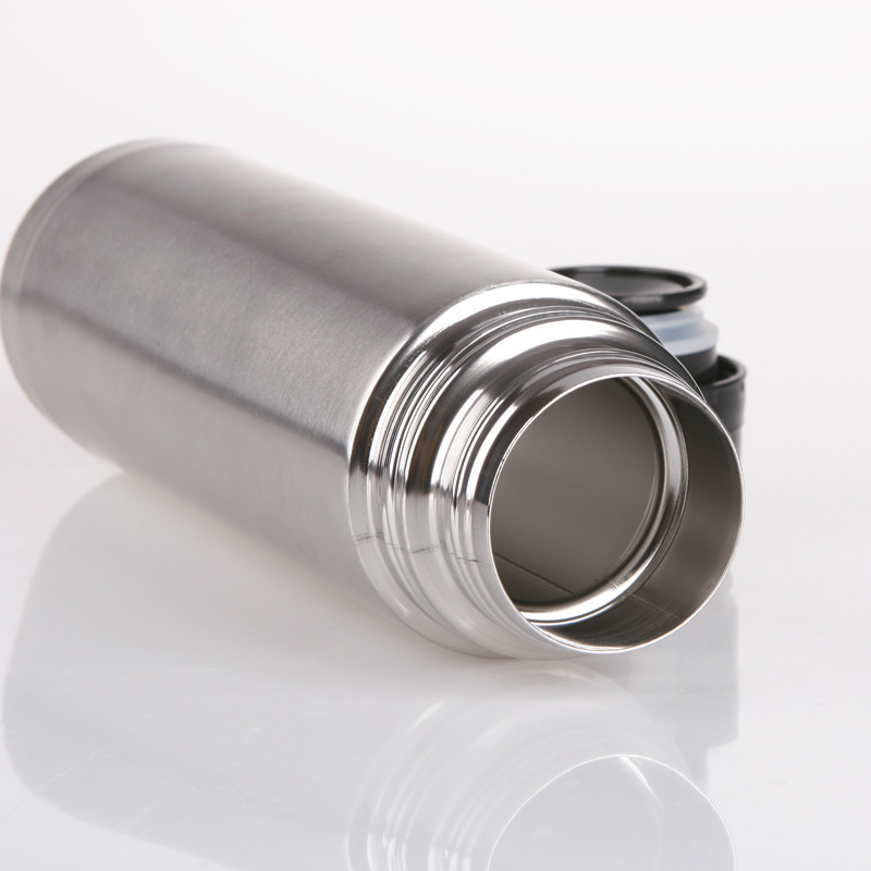 capacious glass stainless steel