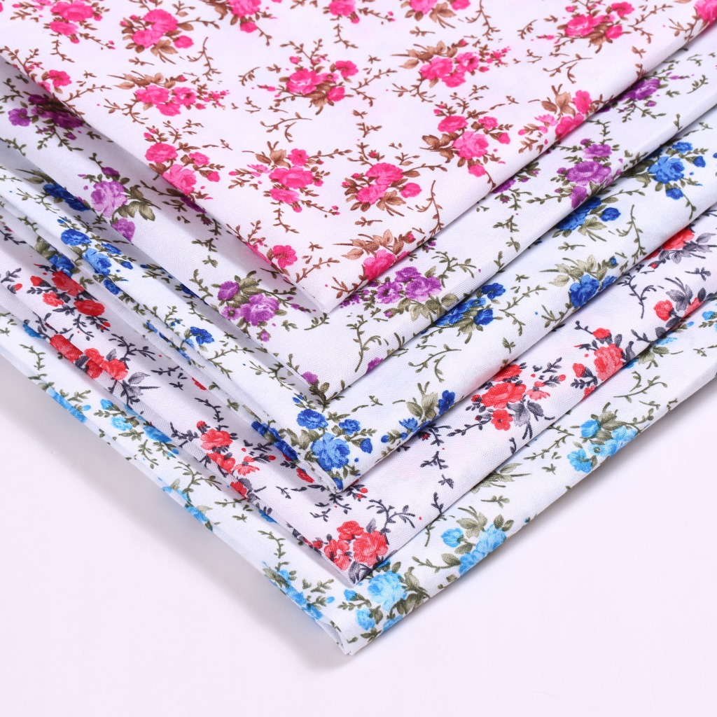 春夏金银花全涤布料全涤纶布沙发上衣鞋子帽子箱包面料印花面料