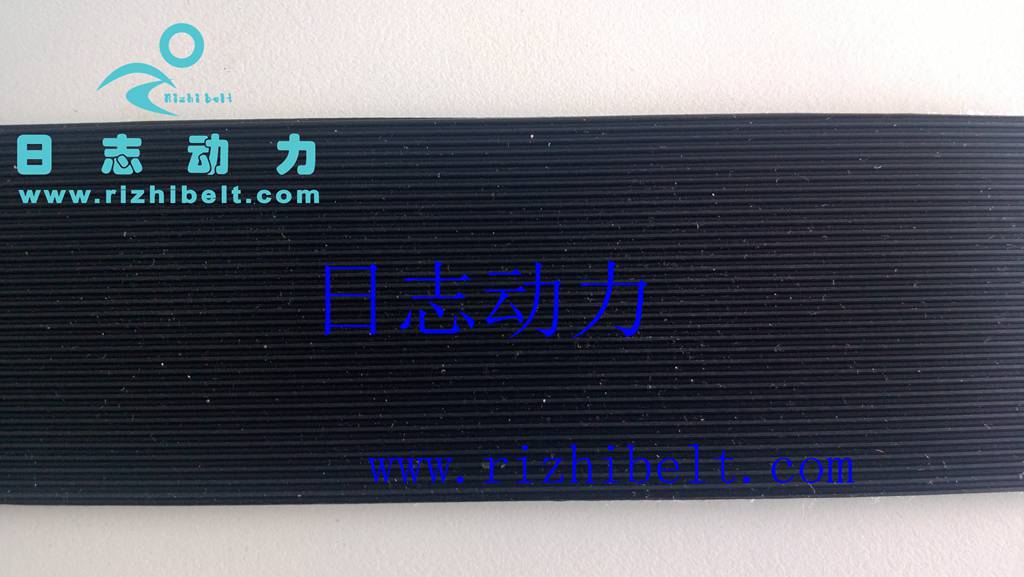 PVC输送带直条纹黑色物流输送行李输送带低噪音布 日志动力