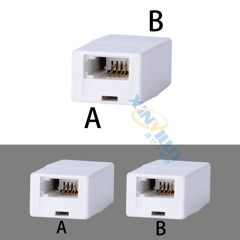 Британский Телефонный Удлинитель на полпути телефонного удлинителя RJ11UK Британский телефонный адаптер 6P4C