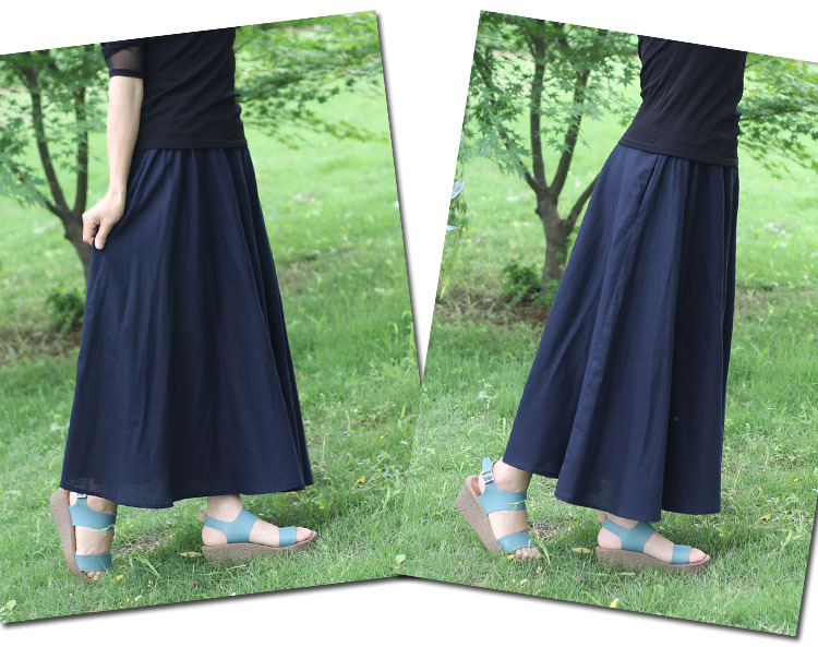 Jupe en Coton et lin - Ref 3441513 Image 31