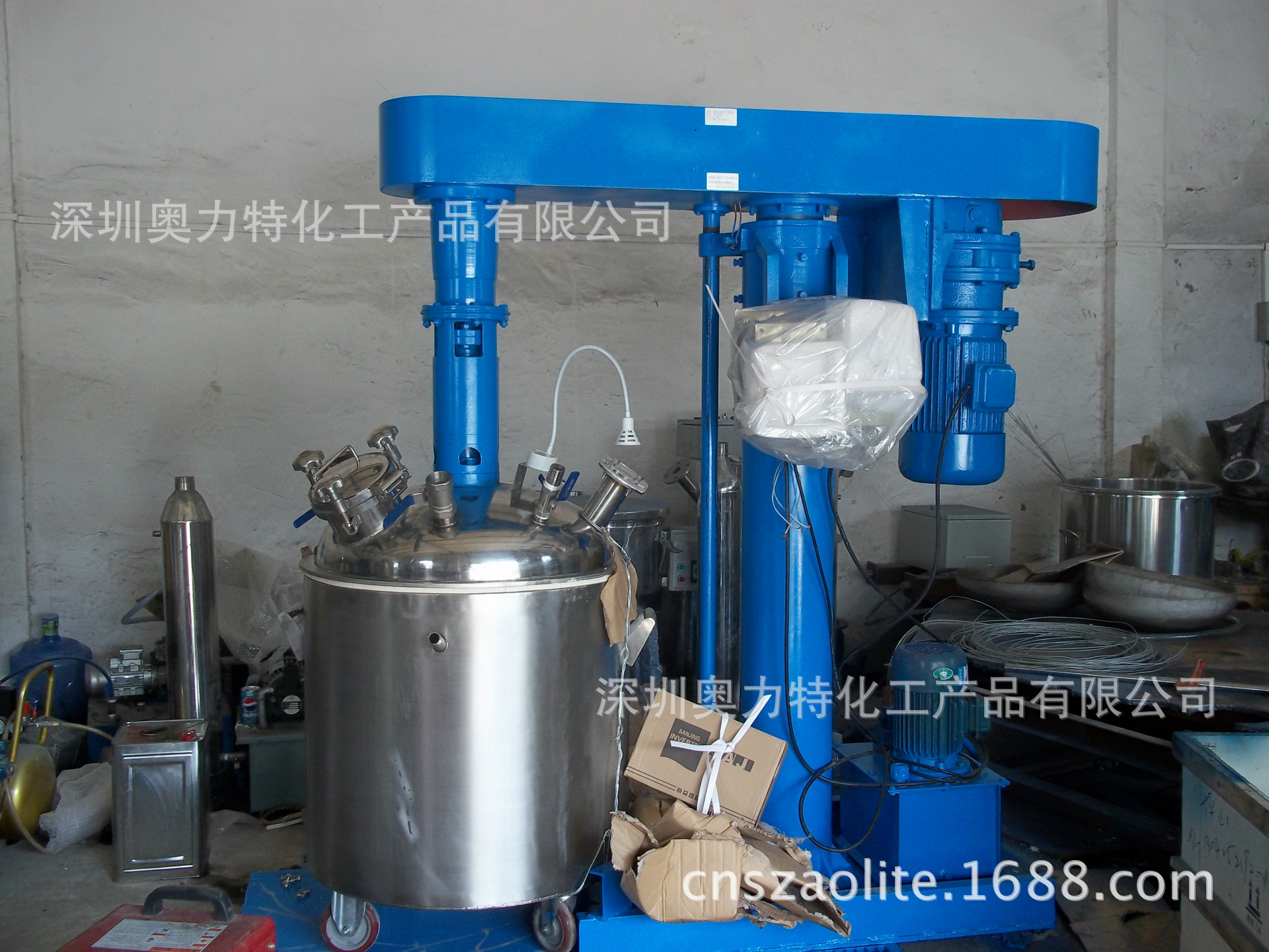 厂家直销聚酯纤维胶水硅胶不饱和树脂搅拌机