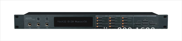 爱威K880前级效果器 反馈抑制器激励器音频处理器 KTV效果器