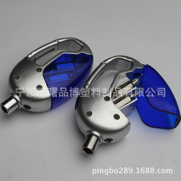登山扣迷你工具 LED螺丝刀 带灯工具 组合工具 螺丝批