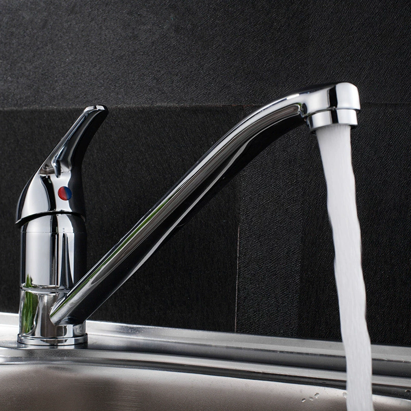 The dragon head of the vegetable basin can rotate the sink faucet