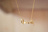 P0022 gently goes out of the love classic love classic Love love girl clavicle necklace