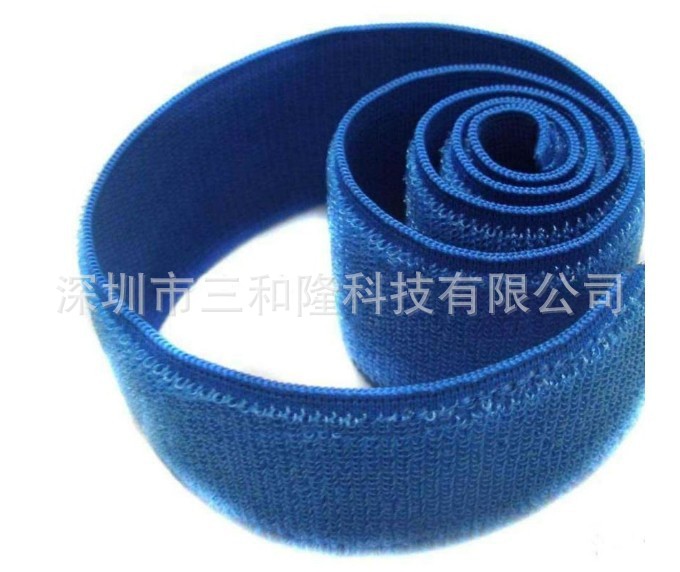 厂家供应多功能魔术贴绑带 带扣 糖果色 松紧可调