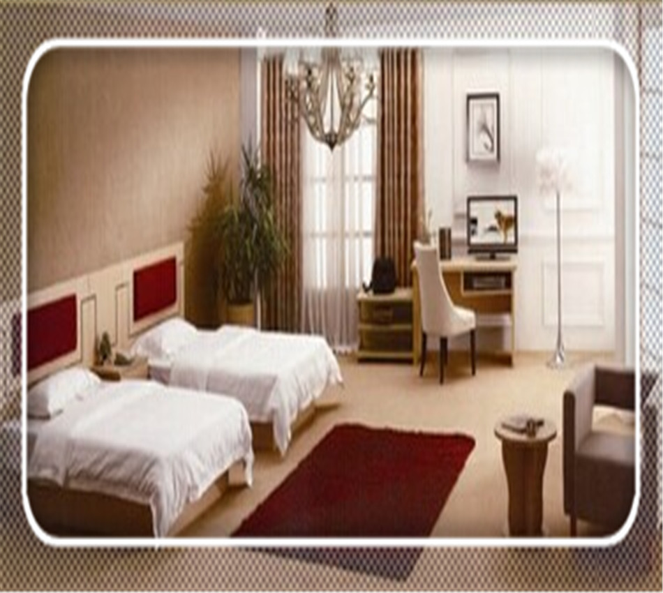 宾馆房间标准间