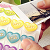 Love loves you candy -colored new love corner sticker DIY handicraft accessories, photos, photo wall stickers