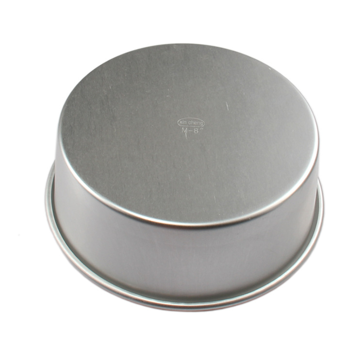 阳极铝蛋糕模8寸固底1