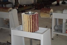 板材曲面砂光机，曲面橱柜门板砂光机、凹凸面板材曲面砂光机