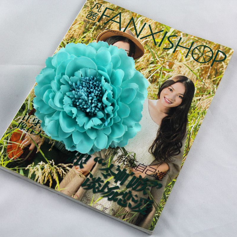Flower Pattern Women'S Gender Bohemian Style Bohemian Flower Cloth Hair Clip