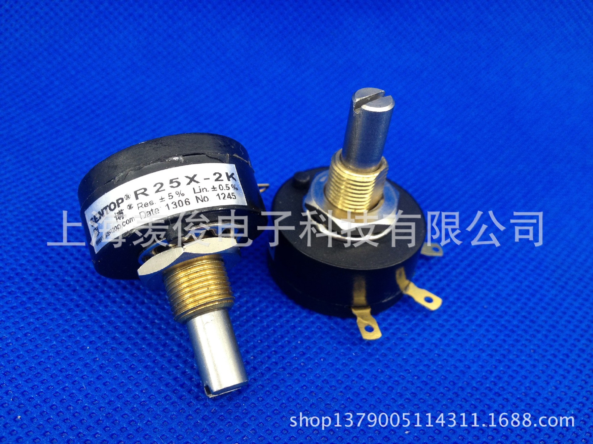 日本原装 Sakae 思博 R25X-2K R25X/XC系列单圈精密线绕电位器