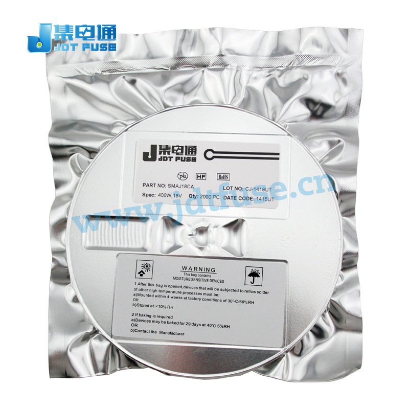 SMAJ18CA 瞬态抑制二极管 TVS厂家直销过压保护 量大低价优惠批发