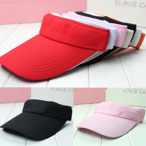 Factory price baseball hat for men and women summer travel visor sun hat tennis hat sports topless hat outdoor