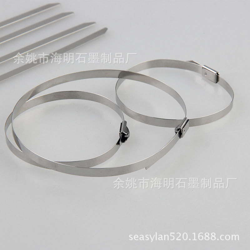 供应工地船舶用不锈钢自锁式扎带 扎线带捆绑带 批发