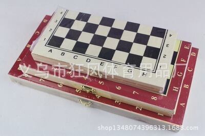 供应木连盘国际象棋 木制训练国际象棋 折叠便携式木盒国际象棋|ru