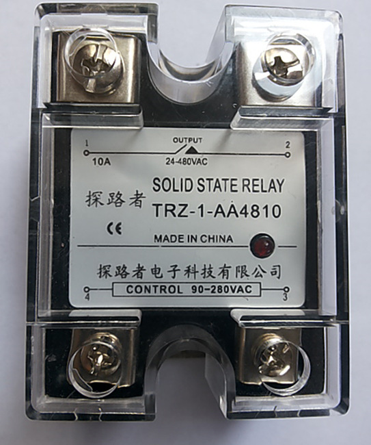 厂家生产 单相固态继电器 SSR-10AA 10安培 交流控制交流 继电器