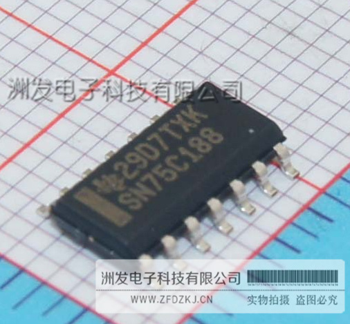 全新原装 SN75C188DR SOP-14 双重外围驱动