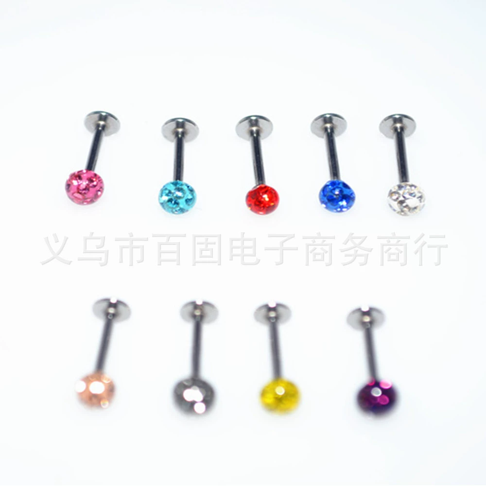 Пирсинг губ, серьги, ebay, Aliexpress, инкрустированные diamonds