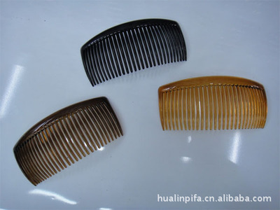 29齿中号塑料发梳批发10.5*5cm直齿环保插梳婚纱头饰经典梳子配件