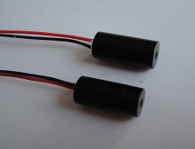 外径8mm长度17mm半导体红色点状激光模组650nm5mw二极管激光头