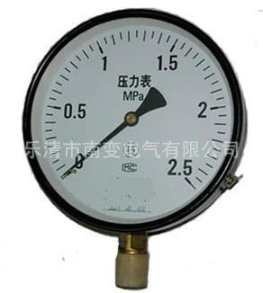 厂家直销压力表Y150 0-1.6MPA 表面150MM 优等品 