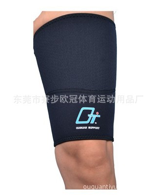 Dongguan outdoors motion Riding rubber protective clothing muscle Strain Recovery Playing basketball thigh Custom Processing