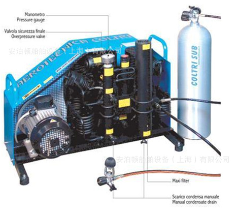 船舶ARK  VISION 欧洲原装进口  潜水用呼吸空气压缩机 MCH13
