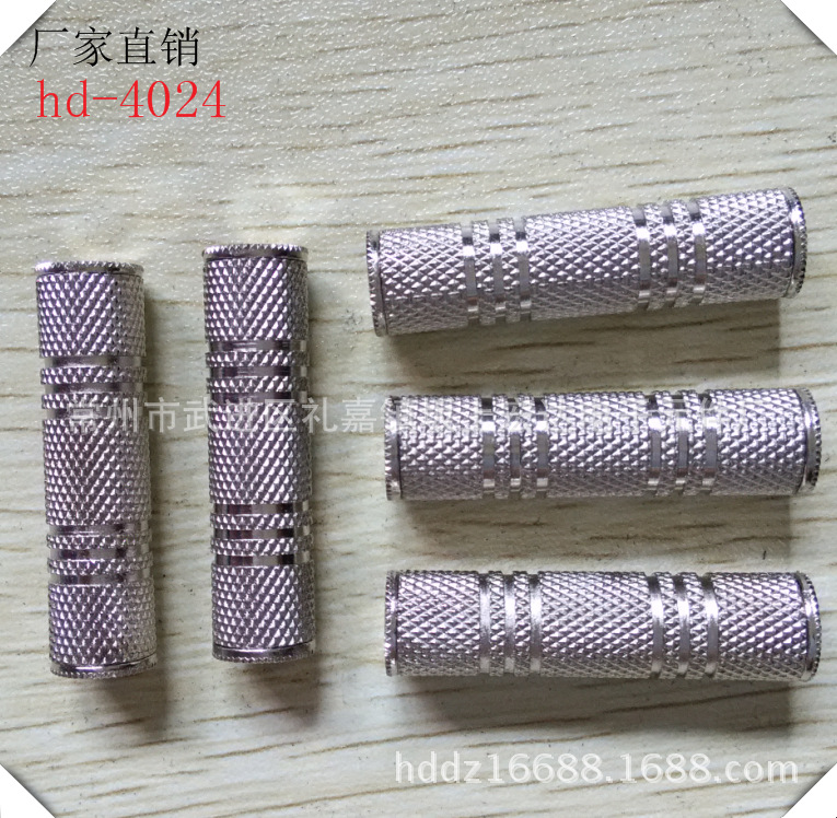 3.5母座金属双插孔双声音频转换器耳机单声立体声母对母二芯三芯