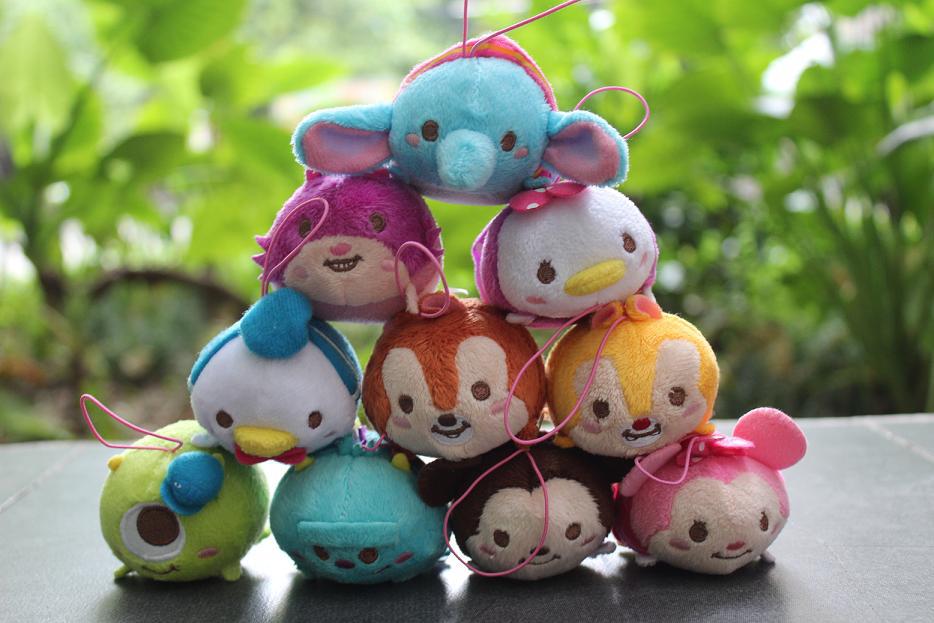 迪士尼毛絨手機擦-1