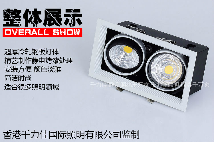 HAR70 80 90 COB雙頭 整體展示