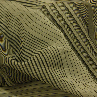 新款丝绵色织真丝棉交织面料12姆米140cm幅宽两色款|ms