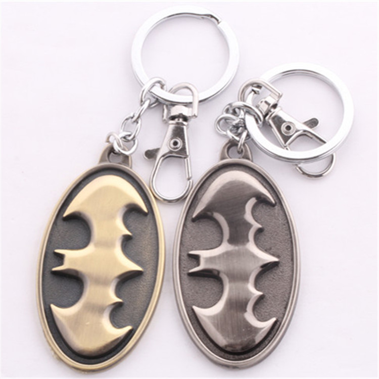 Foreign trade Exit Selling film periphery Batman Key buckle Seiko Zinc Alloy Keychain Pendant wholesale