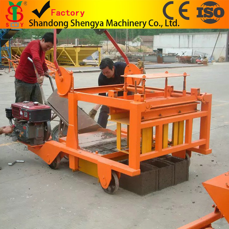 柴油移动式制砖机生产厂家 柴油砖机生产厂家