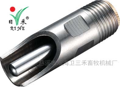 小铜帽鸭嘴不锈钢四分猪用养殖器械