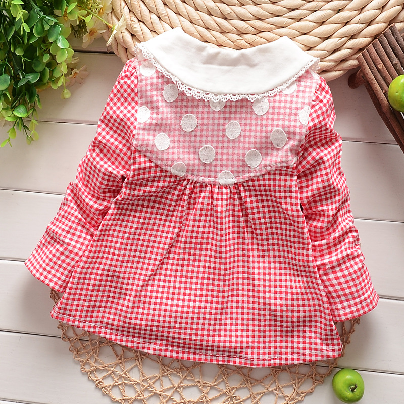 Chemise fille à manche longue en coton - Ref 2086511 Image 9