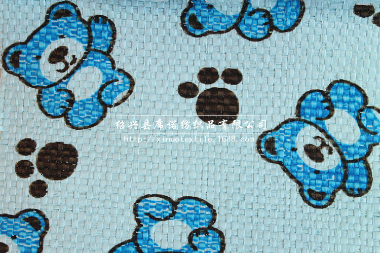 单色纸草收纳包装编织布油墨印花 工艺品箱包单丝纸布印花面料