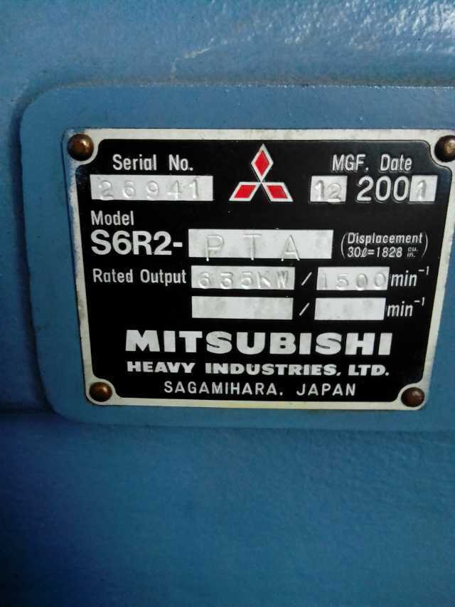 供应三菱S6R2-PTA柴油发电机组零配件-全车拆车件