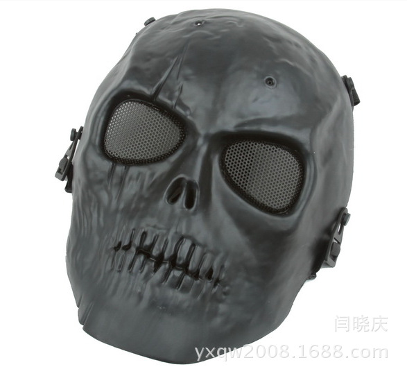 M01骷髅战士全脸防护面具CS战术护具幽灵个性面具