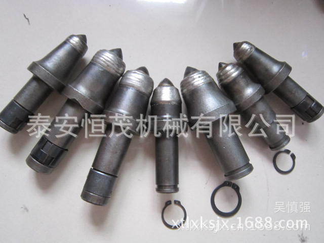 厂家生产高耐磨截齿 滚筒炮头耐磨块 截齿座齿套喷嘴 科比特截齿