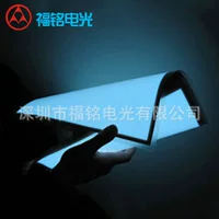 Устойчивая к высокому давлению тонкая декоративная яркая холодная пленка EL Магнитная динамическая музыкальная светящаяся холодная пленка EL