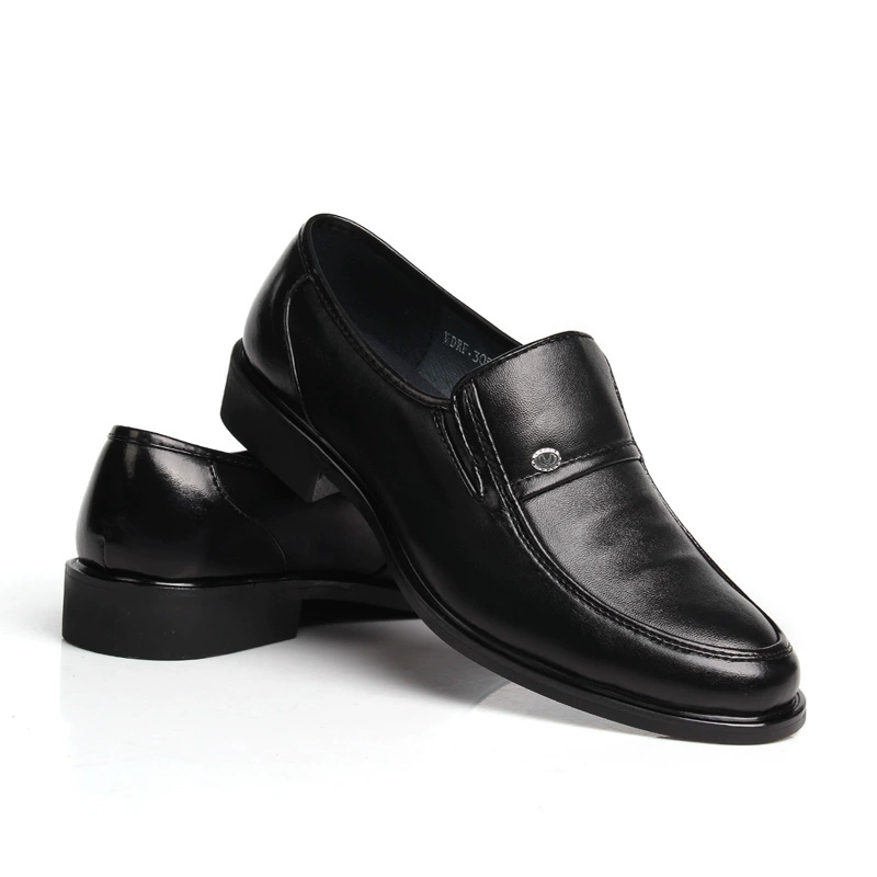 Производители оптом педаль Мужская обувь стойло бахилы ноги деловая формальная мужская кожаная обувь мужская повседневная обувь