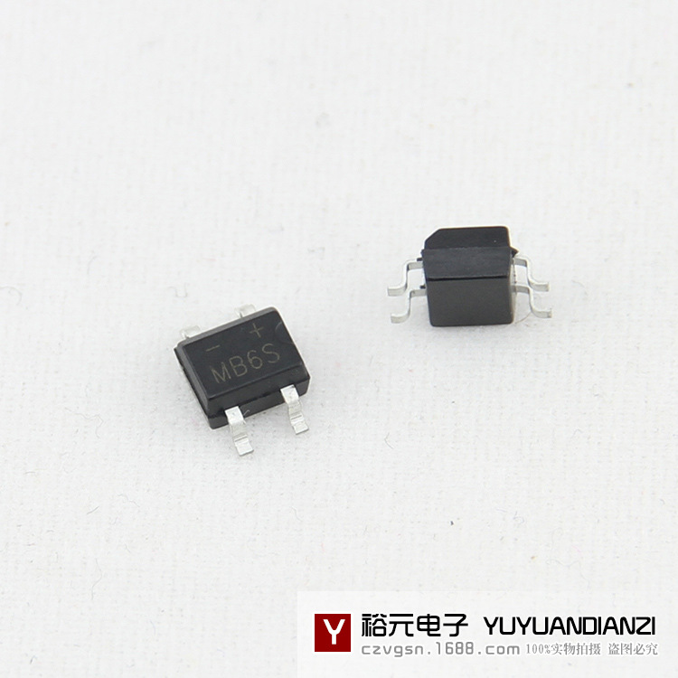 国产正品  现货供应  微型整流桥堆  MB6S  插件  欢迎询价