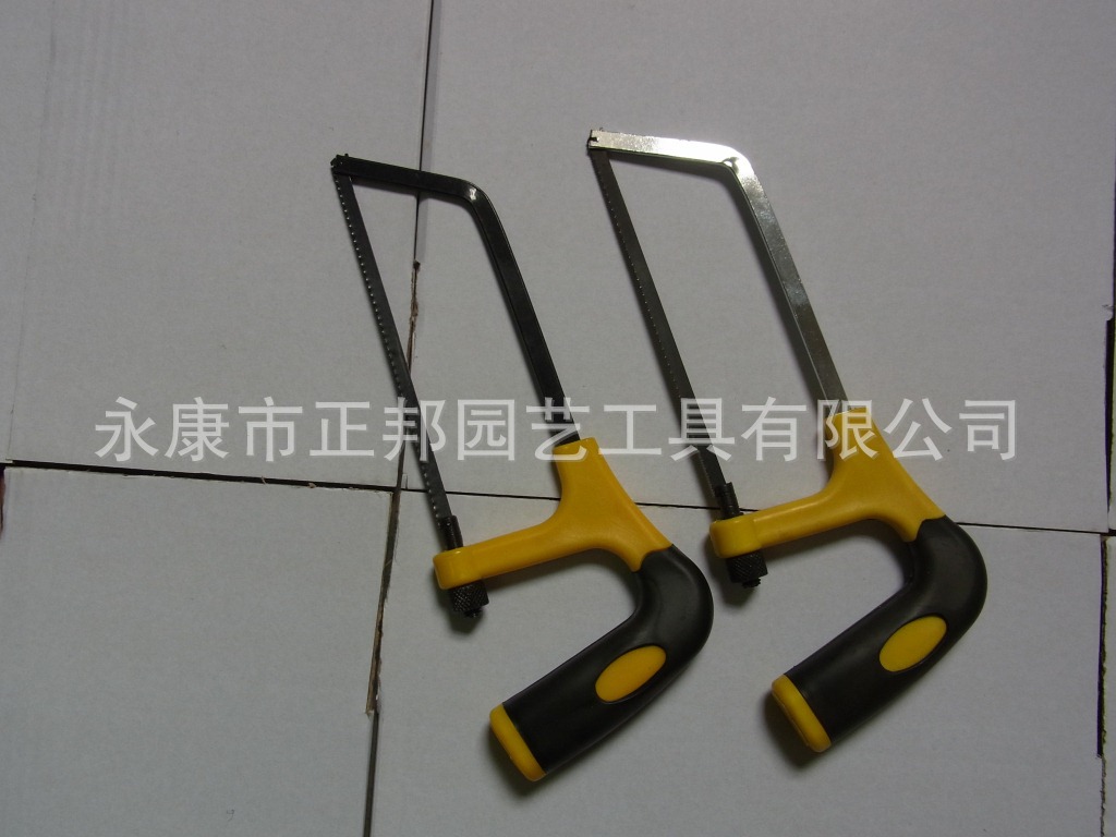 供应6寸迷你锯，双色塑柄小锯架 小锯子 小锯架 组套小工具